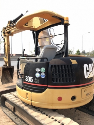 ขายรถขุด CAT 305SR (5,XXX ชั่วโมง) มีลายหัวกระแทก นำเข้าจากญี่ปุ่น สภาพสวยพร้อมใช้งาน มีVDOการทำงานค