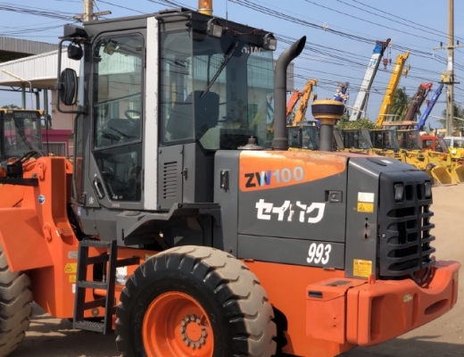 ขายรถตักล้อยาง HITACHI ZW100 ปี 2012 นำเข้าเองจากญี่ปุ่น สภาพสวยพร้อมใช้ มีVDOการทำงานครับ