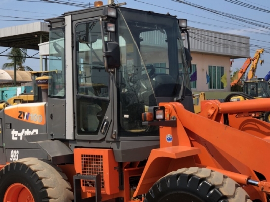 ขายรถตักล้อยาง HITACHI ZW100 ปี 2012 นำเข้าเองจากญี่ปุ่น สภาพสวยพร้อมใช้ มีVDOการทำงานครับ