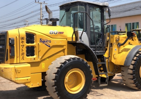 ขายรถตักล้อยาง HITACHI ZW220-5B ปี 2015 นำเข้าเองจากญี่ปุ่น สภาพสวยพร้อมใช้ มีVDOการทำงานครับ