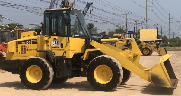 ขายรถตักล้อยาง KOMATSU WA100-5 แขนยาวพิเศษ นำเข้าเองจากญี่ปุ่น สภาพสวยพร้อมใช้งาน มีVDOการทำงานครับ