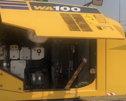 ขายรถตักล้อยาง KOMATSU WA100-7 ปี 2017 นำเข้าเองจากญี่ปุ่น สภาพสวยพร้อมใช้ มีVDOการทำงานครับ