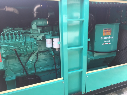 เครื่องปั่นไฟ cummins 150kva U.S.A. ราคาพิเศษพร้อมจัดส่งติดตั้ง