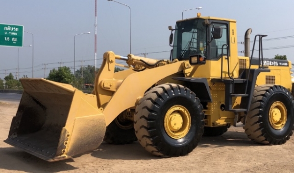 ขายรถตักล้อยาง KOMATSU WA450-3 รถนอกนำเข้าเองจากญี่ปุ่น สภาพสวยพร้อมใช้ มีVDOการทำงานครับ