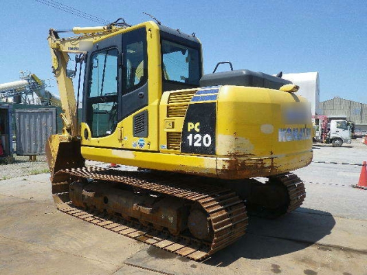 ขายรถขุดนำเข้าจากประเทศญี่ปุ่น komatsu pc120-8คันที่3 สนใจติดต่อสอบถาม 0923309229 อีด