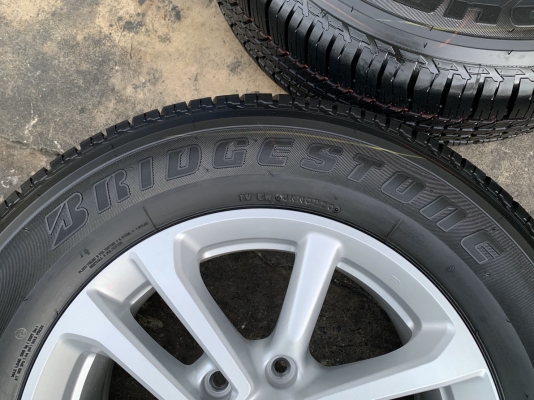 ล้อแม็กป้ายแดง ISUZU D-Max 2020 ขอบ 17 รุ่นใหม่ล่าสุด พร้อมยางใหม่ป้ายแดง 255-65-17 Bridgestone ปี 20 ใหม่ยกห้าง
