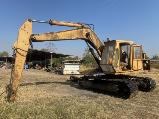 แบ็คโฮ SUMITOMO 120 ปากคีบเหล็กทรงบัว เครื่อง6BD1 165แรง ตัวเดินเสีย1ข้าง ราคาลดใด้ ช่วยจ่ายค่าตัวเดิน250000