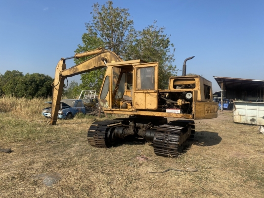 แบ็คโฮ SUMITOMO 120 ปากคีบเหล็กทรงบัว เครื่อง6BD1 165แรง ตัวเดินเสีย1ข้าง ราคาลดใด้ ช่วยจ่ายค่าตัวเดิน250000