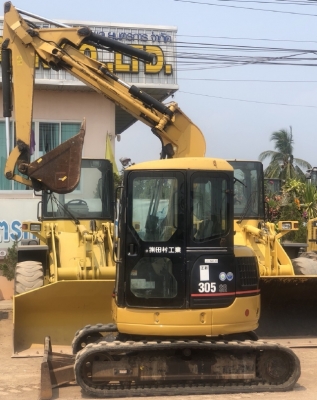 ขายรถขุด CAT 305SR คอนโทรลสั้น ปั๊มนิ้ว นำเข้าเองจากญี่ปุ่น สภาพสวยพร้อมใช้งาน มีVDOการทำงานครับ