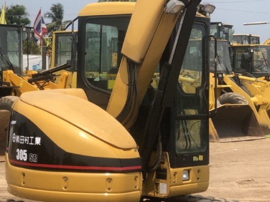 ขายรถขุด CAT 305SR คอนโทรลสั้น ปั๊มนิ้ว นำเข้าเองจากญี่ปุ่น สภาพสวยพร้อมใช้งาน มีVDOการทำงานครับ