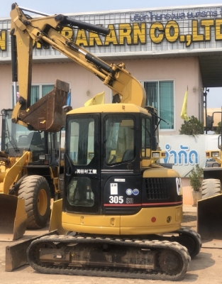 ขายรถขุด CAT 305SR คอนโทรลสั้น ปั๊มนิ้ว นำเข้าเองจากญี่ปุ่น สภาพสวยพร้อมใช้งาน มีVDOการทำงานครับ