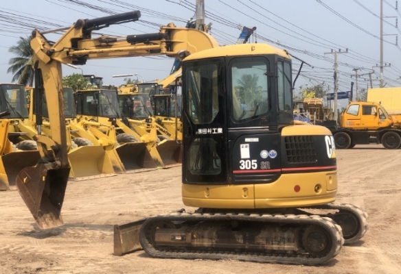 ขายรถขุด CAT 305SR คอนโทรลสั้น ปั๊มนิ้ว นำเข้าเองจากญี่ปุ่น สภาพสวยพร้อมใช้งาน มีVDOการทำงานครับ