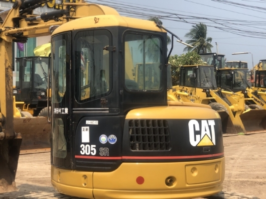ขายรถขุด CAT 305SR คอนโทรลสั้น ปั๊มนิ้ว นำเข้าเองจากญี่ปุ่น สภาพสวยพร้อมใช้งาน มีVDOการทำงานครับ