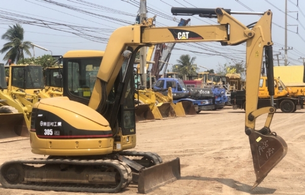 ขายรถขุด CAT 305SR คอนโทรลสั้น ปั๊มนิ้ว นำเข้าเองจากญี่ปุ่น สภาพสวยพร้อมใช้งาน มีVDOการทำงานครับ
