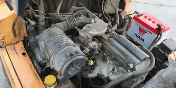 ลดกระหน่ำซัมเมอร์เซลขายราคาพิเศษ155,000บาทรถยกTOYOTA7FG35ยก3.5ตันเสาสูง5เมตรรถนอกสวยๆนำเข้ามาใหม่จากญี่ปุ่นยังไม่เคยใช้งานในเมืองไทยเลย=รุ่นใหม่เคื่อง1FZเบนซิน6สูบติดระบบแก็สมาแล้วชั่วโม่งทำงานน้อยขายถูกๆๆมือ 1 ของเมืองไทยเอกสารนำเข้า 081-989-1989 หรั่งคร
