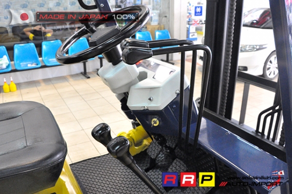 ขายรถโฟล์คลิฟท์มือสอง KOMATSU รุ่น FG25-11-462440 นำเข้าจากประเทศญี่ปุ่น 100\% ไม่เคยใช้งานในไทย