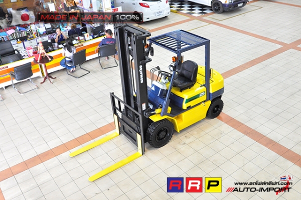 ขายรถโฟล์คลิฟท์มือสอง KOMATSU รุ่น FG25-11-462440 นำเข้าจากประเทศญี่ปุ่น 100\% ไม่เคยใช้งานในไทย