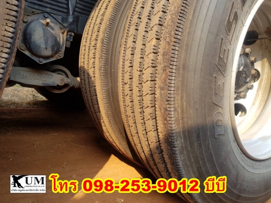 Hino Mega 344 ปี 56 สิบล้อดั้มพ์ + หางดั้มพ์ ปี 58 โทร 098-253-9012 บีบี