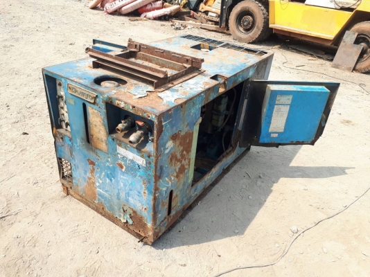 ขายถูก ปั๊มลม เครื่องลม DENYO PDS 70 เก่าญี่ปุ่น สภาพเครื่องดีมาก ลมแรง เพียงแต่ตู้ไม่สวย พร้อมใช้