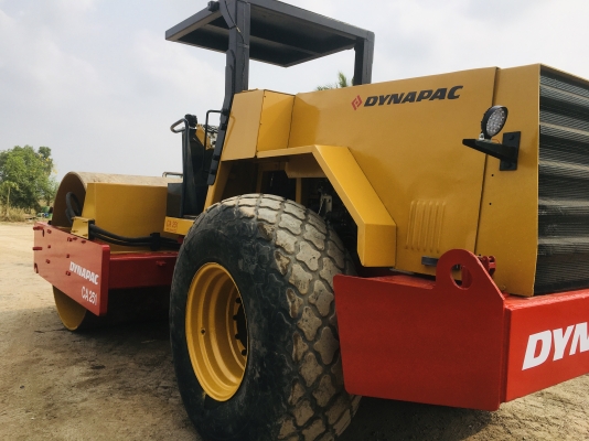 รถบด 10 ตัน 2 เพลา Dynapac CA251D ฟิตทุกระบบ พร้อมใช้งาน เอกสารเล่มทะเบียน