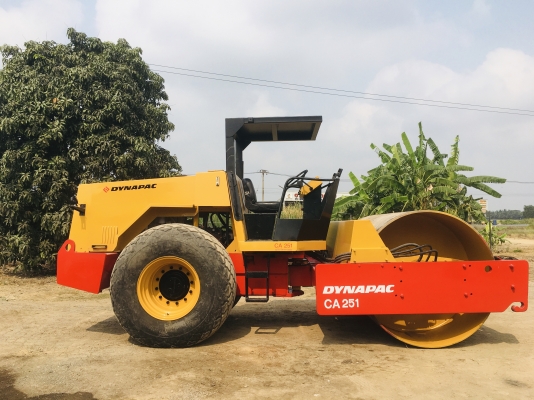 รถบด 10 ตัน 2 เพลา Dynapac CA251D ฟิตทุกระบบ พร้อมใช้งาน เอกสารเล่มทะเบียน