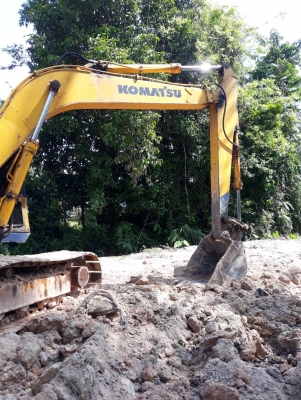 ขายคู่2คัน550,000 KOMATSU PC120-3 รถบรรทุก6ล้อดั้มพ์ฮีโนFC117 แรงม้าสภาพสวยพร้อมใช้งาน