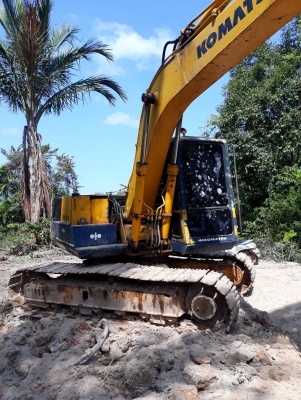 ขายคู่2คัน550,000 KOMATSU PC120-3 รถบรรทุก6ล้อดั้มพ์ฮีโนFC117 แรงม้าสภาพสวยพร้อมใช้งาน