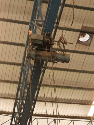 Overhead Crane ขนาด 5 ตัน กว้าง 16 เมตร ขนาด 3 ตันกว้าง 16 เมตร Overhead Crane ขนาด 5 ตัน กว้าง 16 เมตร ขนาด 3 ตันกว้าง 16 เมตร