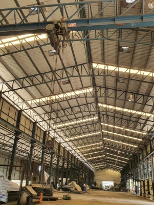 Overhead Crane ขนาด 5 ตัน กว้าง 16 เมตร ขนาด 3 ตันกว้าง 16 เมตร Overhead Crane ขนาด 5 ตัน กว้าง 16 เมตร ขนาด 3 ตันกว้าง 16 เมตร