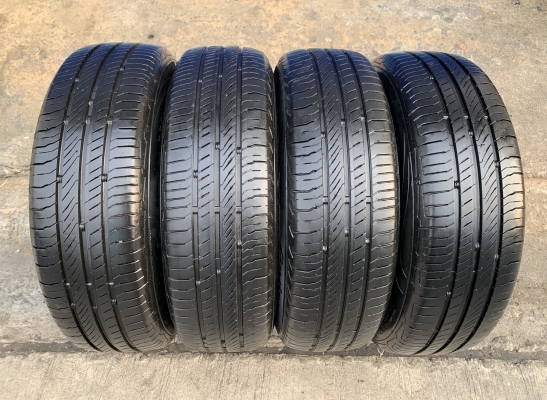 ล้อแม็ก Nissan Almera ขอบ 15 พร้อมยาง 185-65-15 Continental ปี 15 แม็กเดิม ดอกยางหนาปึก ใส่กับ Almera หรือ March ได้เลย