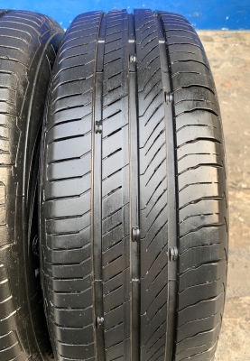 ล้อแม็ก Nissan Almera ขอบ 15 พร้อมยาง 185-65-15 Continental ปี 15 แม็กเดิม ดอกยางหนาปึก ใส่กับ Almera หรือ March ได้เลย