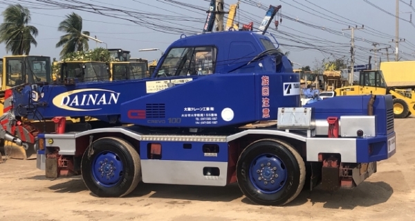 ขายรถเครน TADANO TR100M-1 (ขนาด 10 ตัน) ปี 1996 นำเข้าเองจากญี่ปุ่น สภาพสวยพร้อมใช้งาน มีVDOการทำงานครับ