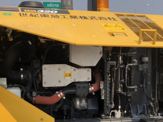 ขายรถตักล้อยาง KOMATSU WA320-7 ปี 2016 นำเข้าเองจากญี่ปุ่น สภาพสวยพร้อมใช้งาน มีVDOการทำงานครับ