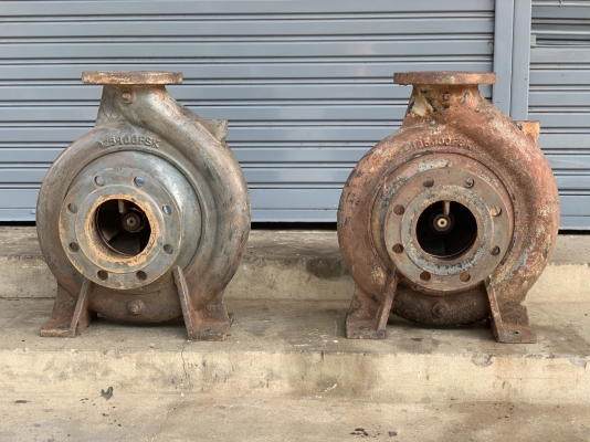 ( เหลือ 1ตัวครับ )ขายหัวปั๊มน้ำหอยโข่ง Ebara 125x100 FSK ขนาดเข้า 5นิ้ว ออก 4นิ้ว ใบพัดทองเหลือง สภาพดีเดิมๆ(ถอดจากงานแอร์สีภายนอกดูเก่าหน่อยครับ) หมุนนิ่ม พร้อมใช้งาน มี 2ตัวครับ ราคาตัวละ 16,500 บาท ( เหลือ 1ตัวครับ )ขายหัวปั๊มน้ำหอยโข่ง Ebara 125x100 FSK ขนาดเข้า 5นิ้ว ออก 4นิ้ว ใบพัดทองเหลือง สภาพดีเดิมๆ(ถอดจากงานแอร์สีภายนอกดูเก่าหน่อยครับ) หมุนนิ่ม พร้อมใช้งาน มี 2ตัวครับ ราคาตัวละ 16,500 บาท