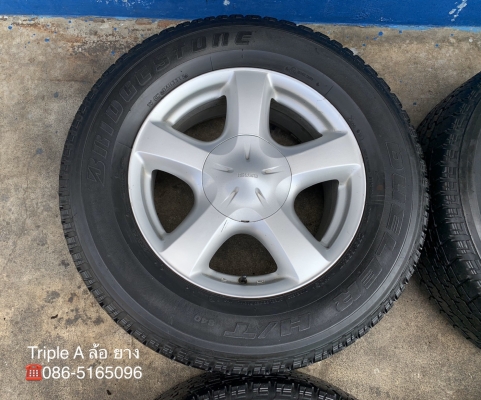 ล้อแม็ก ISUZU V-CROSS ขอบ 17 แถมยาง 255-65-17 Bridgestone ปี 15 ล้อแม็ก ISUZU V-CROSS ขอบ 17 แถมยาง 255-65-17 Bridgestone ปี 15