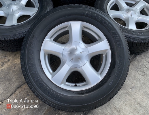 ล้อแม็ก ISUZU V-CROSS ขอบ 17 แถมยาง 255-65-17 Bridgestone ปี 15 ล้อแม็ก ISUZU V-CROSS ขอบ 17 แถมยาง 255-65-17 Bridgestone ปี 15
