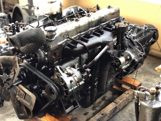 ขายเครื่องพร้อมเกียร์ Isuzu 6BB1 145แรงม้า