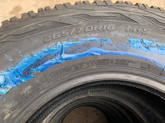 ยางใหม่ COOPER A/T3 265/70R16 ปี18  - ราคาชุดละ 17,500 บาท