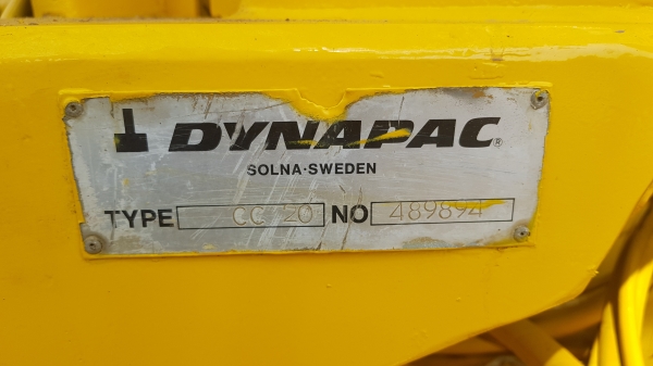ขายรถบดเบลดดาว์น7ตันDynapec cc20 พร้อมใช้มีทะเยียน