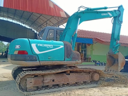 ขาย KOBELCO SK120-3 มาร์คไฟว์  ซุปเปอร์  เก่านอกแท้  แทรคใหญ่ มีลายแย๊ก  พร้อมใช้  โทร 089-3818694 จ๊อย.