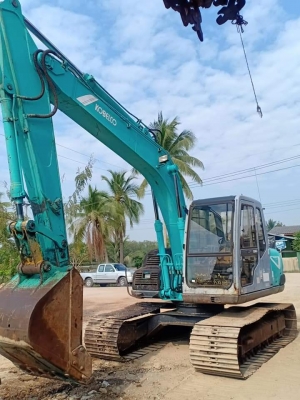 ขาย KOBELCO SK120-3 มาร์คไฟว์  ซุปเปอร์  เก่านอกแท้  แทรคใหญ่ มีลายแย๊ก  พร้อมใช้  โทร 089-3818694 จ๊อย.