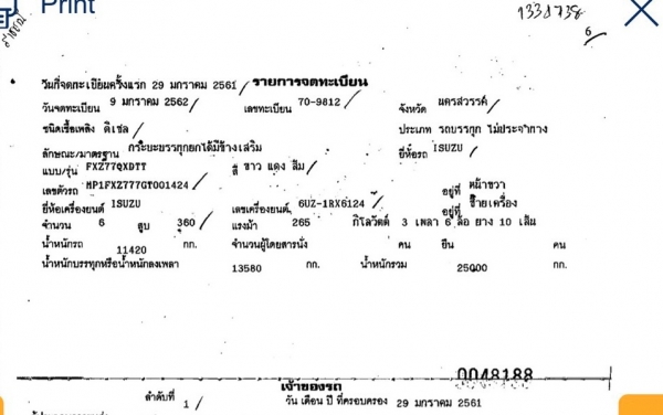 ขาย FXZ360 ดั้มเกษตรพืชไร่เเม่+ลูก โค๊ตคลัซซีGTท่อทอง น็อตล้อ 10ตัวกระจกไฟฟ้า ยางใหม่กริ๊บสภาพสวยๆพร