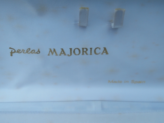 กล่องหนังใส่เครื่องประดับเก่า MAJORICA made in Spain กล่องหนังใส่เครื่องประดับเก่า MAJORICA made in Spain