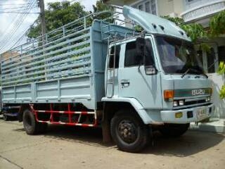 ขายรถ 6 ล้อ กระบะคาร์โก้คอกสูง ISUZU FVZ32MZTR นางฟ้า 195 ปี.38 แอร์เย็น รถสวย รีบจองด่วน