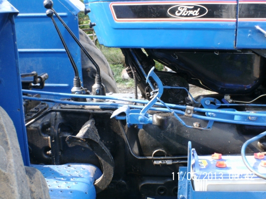 ขายรถไถ 6600 เสื้อลาย ตัวเต็ม ใบมีดพร้อม ผาน 3 ไคเฮงหลี