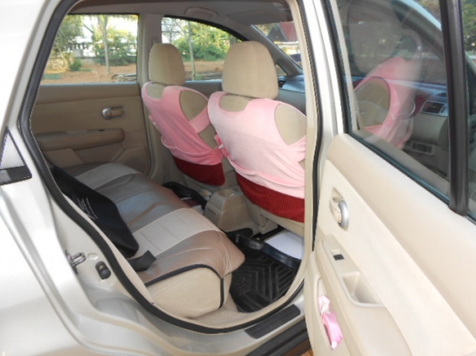 ขายเก๋ง Nissan  Tida  เครื่องฟิตแน่น แอร์เย็น ไม่เคยทำสีแม้ชิ้นเดียว