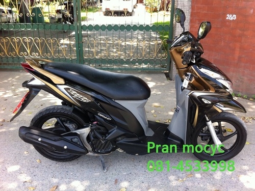ขายHONDA CLICKสีดำน้ำตาล ปี2555 ขายHONDA CLICKสีดำน้ำตาล ปี2555