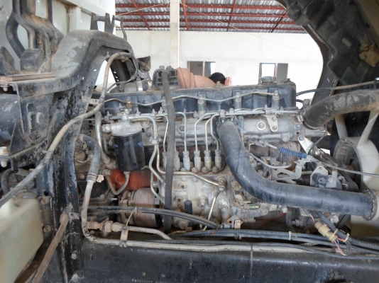 ISUZU DECA FXZ 270 HP EURO1 ปี 45 รถพ่วงแม่+ลูก กระบะดั๊มพ์เหล็ก