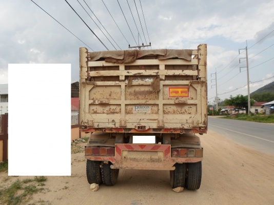 ISUZU DECA FXZ 270 HP EURO1 ปี 45 รถพ่วงแม่+ลูก กระบะดั๊มพ์เหล็ก