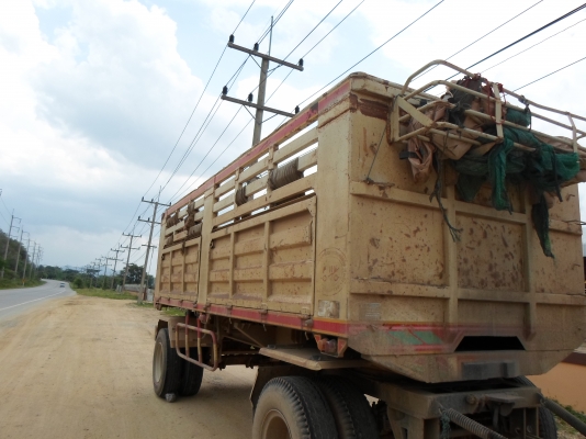 ISUZU DECA FXZ 270 HP EURO1 ปี 45 รถพ่วงแม่+ลูก กระบะดั๊มพ์เหล็ก